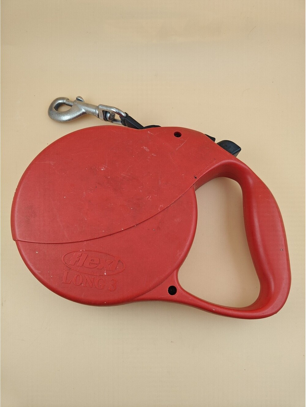 Flexi Retractable Dog Leash 26ft Red Cord Large Dogs 110lb Used